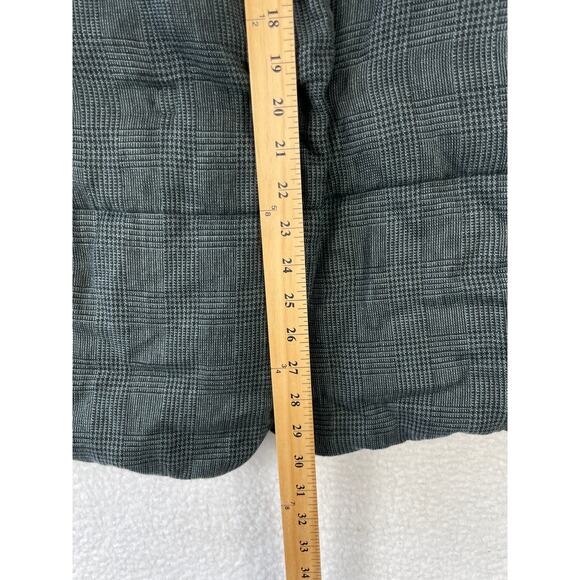 Isabel Marant Étoile Women’s 34 US 2 Plaid Linen Blend Puffer Coat Winter Jacket - Picture 5 of 12